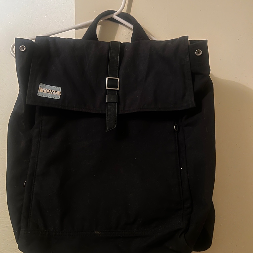 TOMS Classic Black Backpack